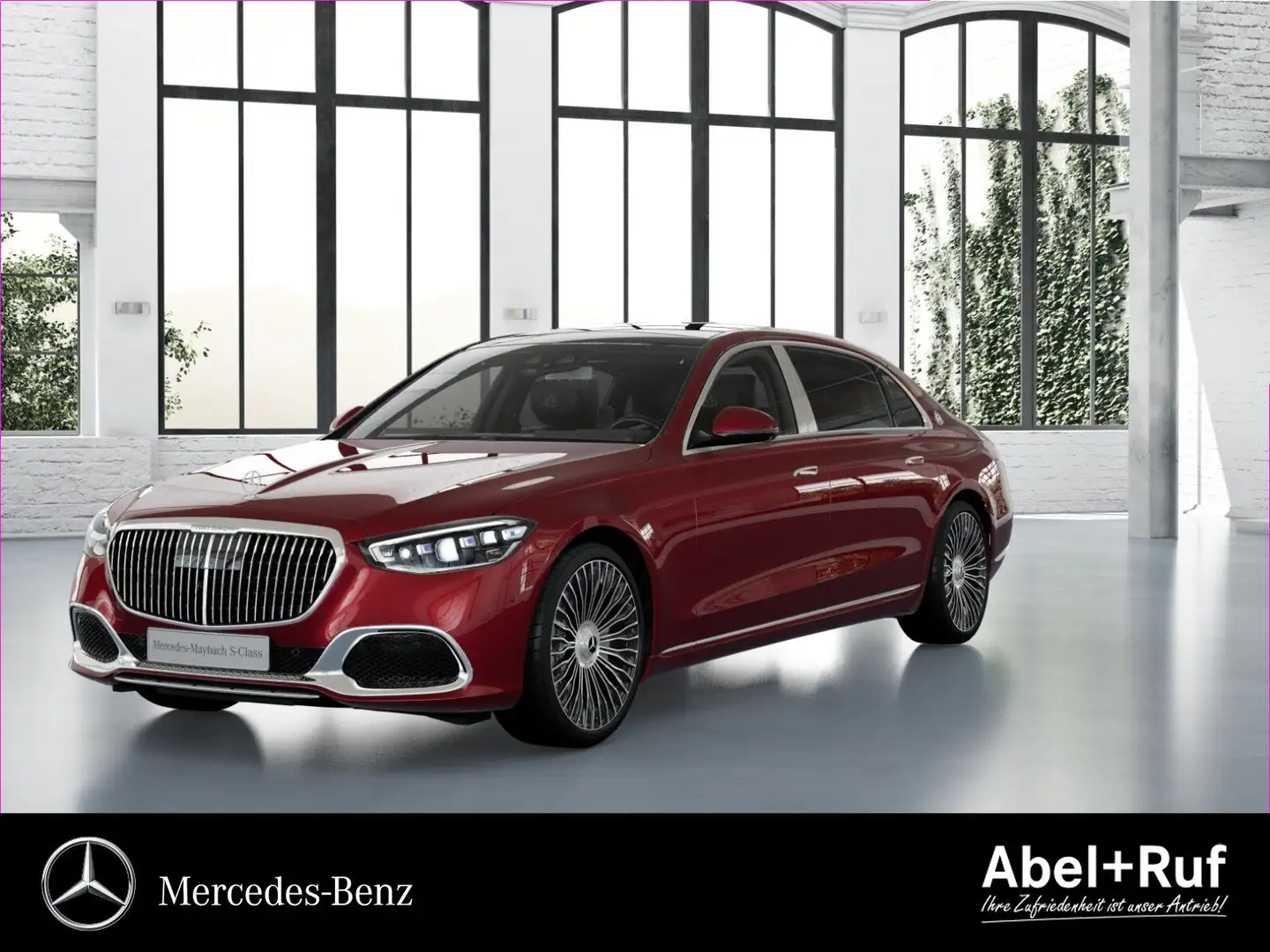 Mercedes-Benz S 580 Maybach DIGITAL+DIST+TV+Burme+StHz+HuD+360 Rouge - 1