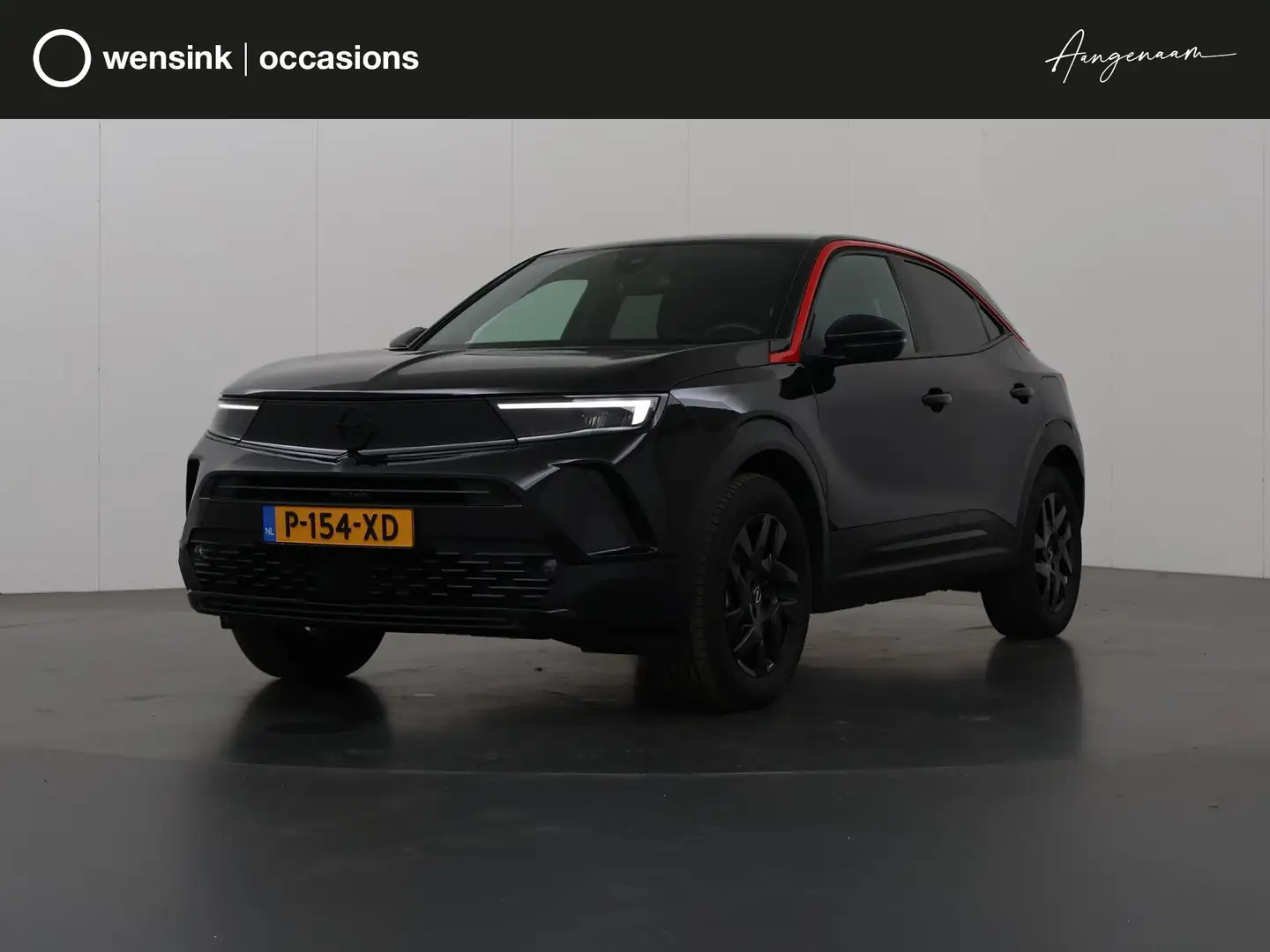 Opel Mokka-E GS Line 50-kWh 11kw bl. | Navigatie | Parkeercamer Noir - 1