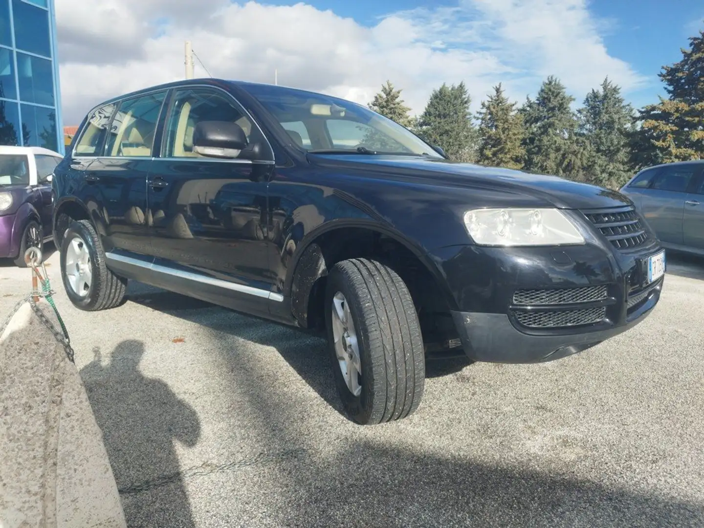 Volkswagen Touareg 2.5 TDi R5 cambio manuale con ridotte iscr. ASI Nero - 2