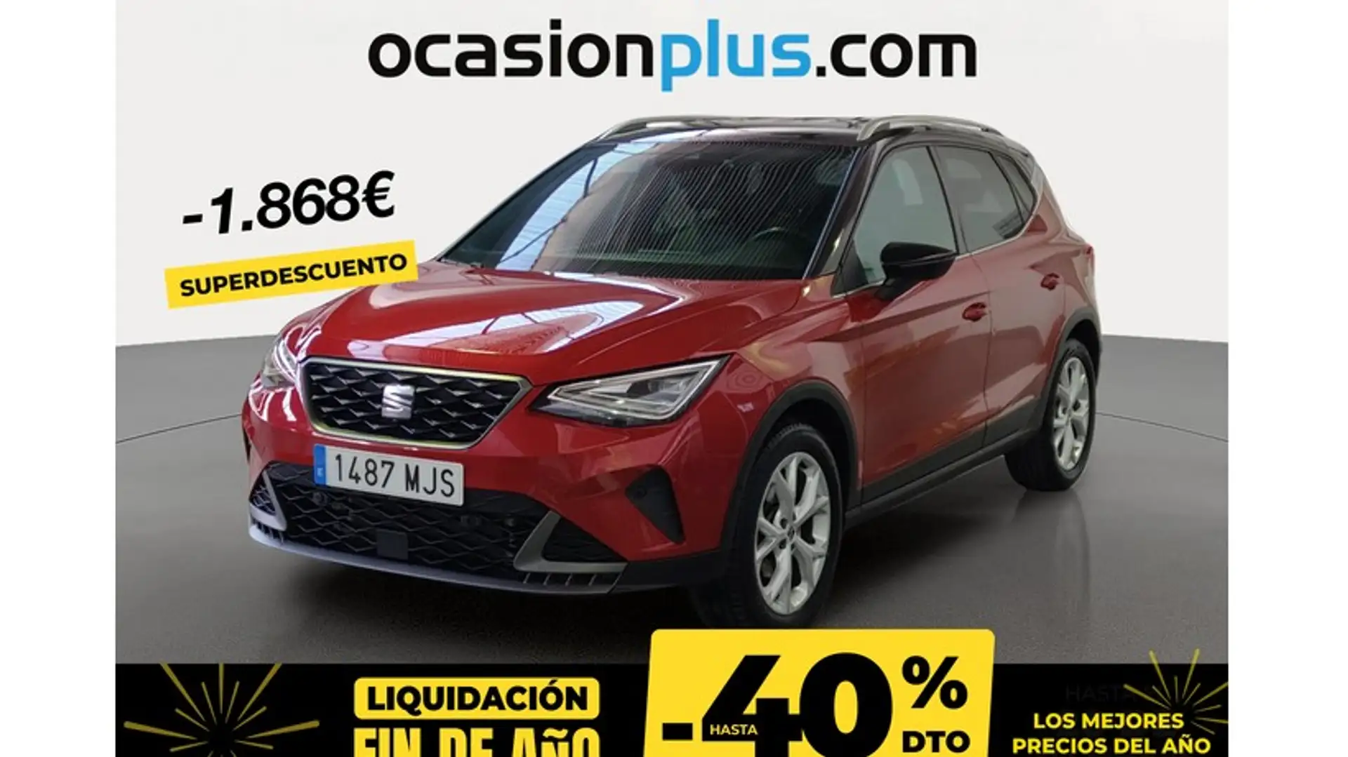 SEAT Arona 1.5 TSI S&S FR DSG7 XM 150 Rojo - 1