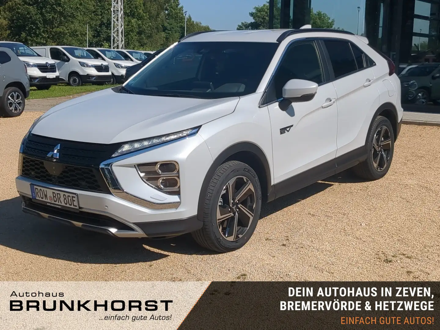 Mitsubishi Eclipse Cross Cross Plug-In Hybrid PHEV 335,-- mtl Plus Navi Weiß - 1