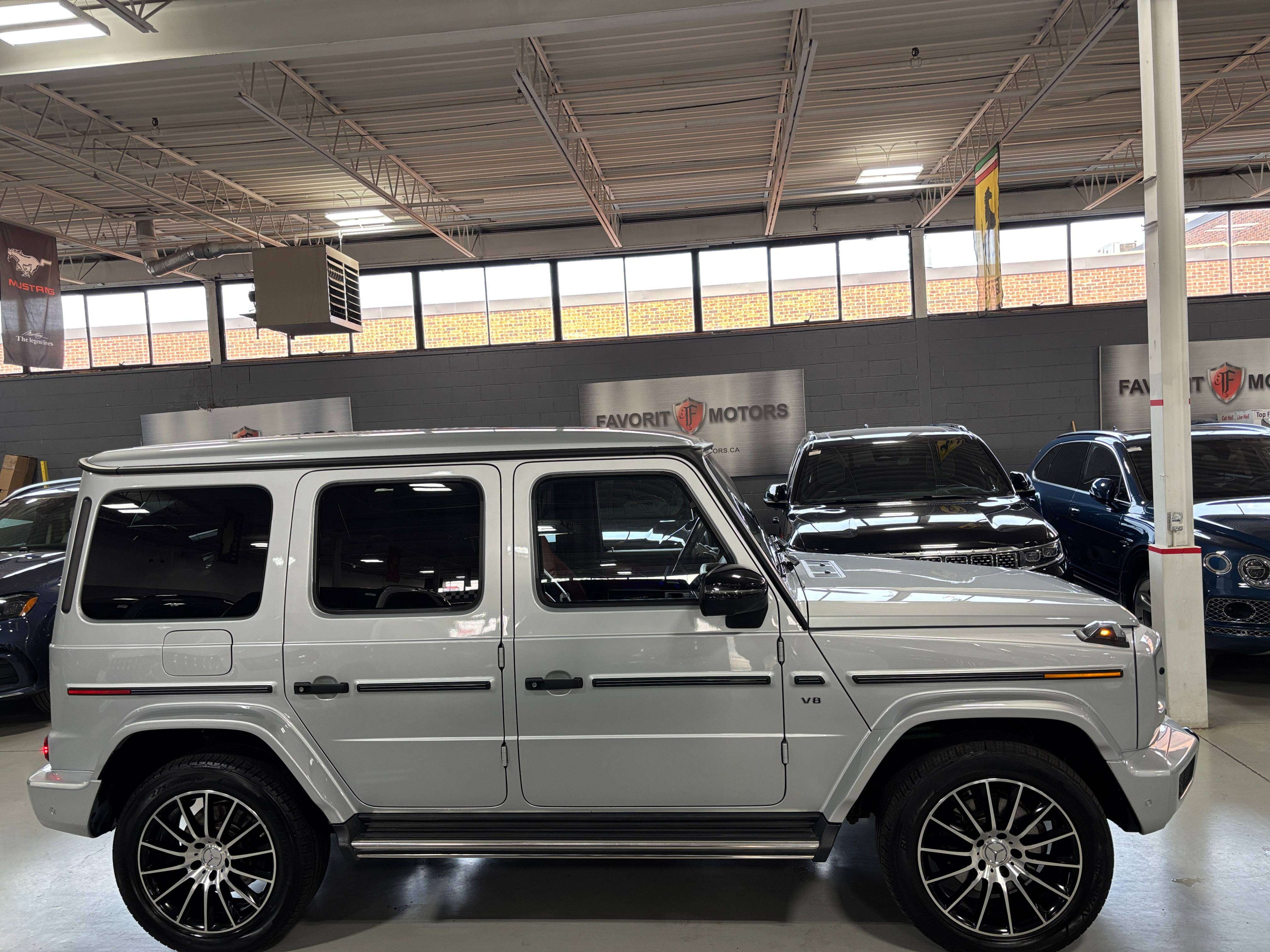 2019 Mercedes-Benz G-Class G550|V8|AWD|NO LUX TAX|PPF|BURMESTER|REDLEATHER|+ — снимка 1