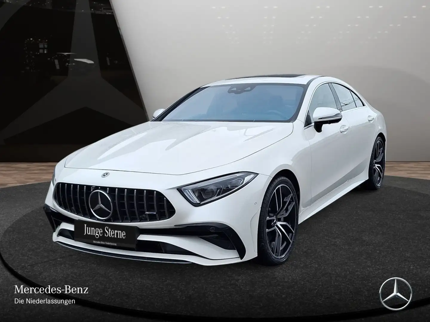 Mercedes-Benz CLS 53 AMG Cp. 4M Perf-Abgas Fahrass WideScreen 9G Weiß - 2