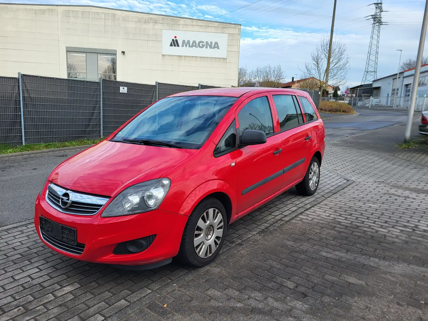 Opel Zafira 1.6 CNG /Benzin original Turbo Edition Tüv Neu Rot - 1