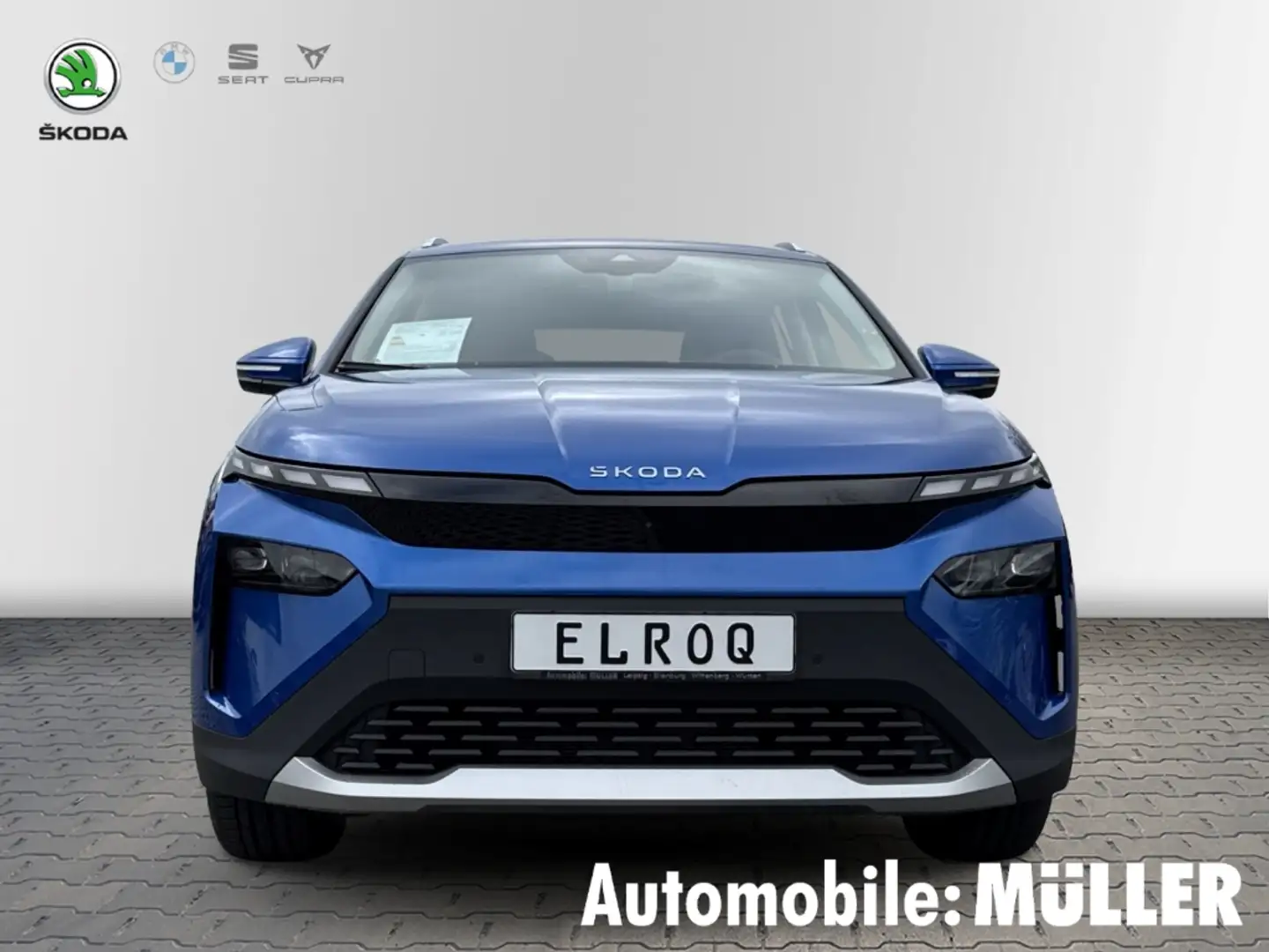 Skoda Elroq Loft 85 82 kWh Batterie Elektromotor 210 kW HUD Na Albastru - 2