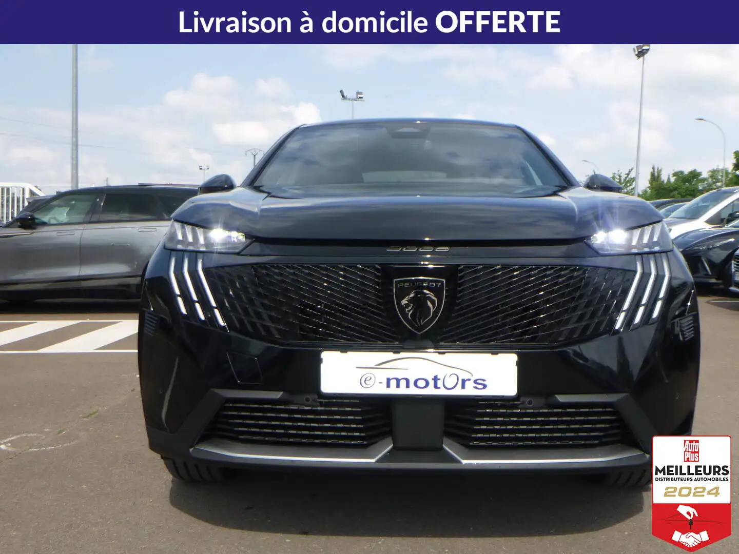 Peugeot 3008 Hybrid 136 e-DCS6 GT Noir - 2