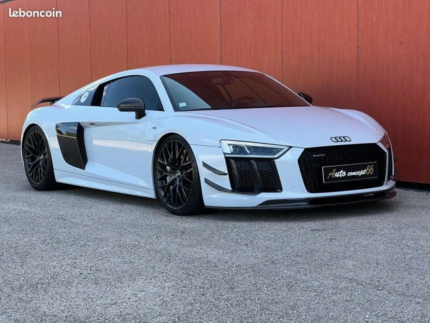 Audi R8 Plus Phase 2 V10 5.2 610ch White - 1