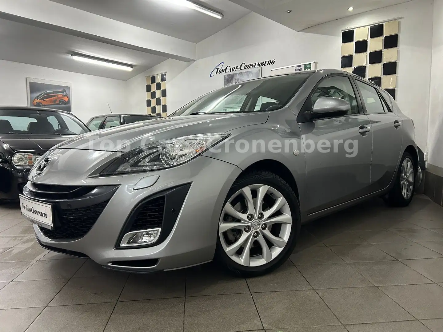 Mazda 3 2.0 Sports-Line*50TKM*Autom.*Navi*Xenon*Bose* Gris - 2