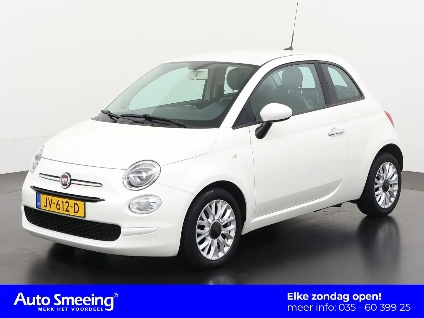 Fiat 500 0.9 TwinAir Turbo Popstar Automaat | 12 mnd Garant Blanc - 1