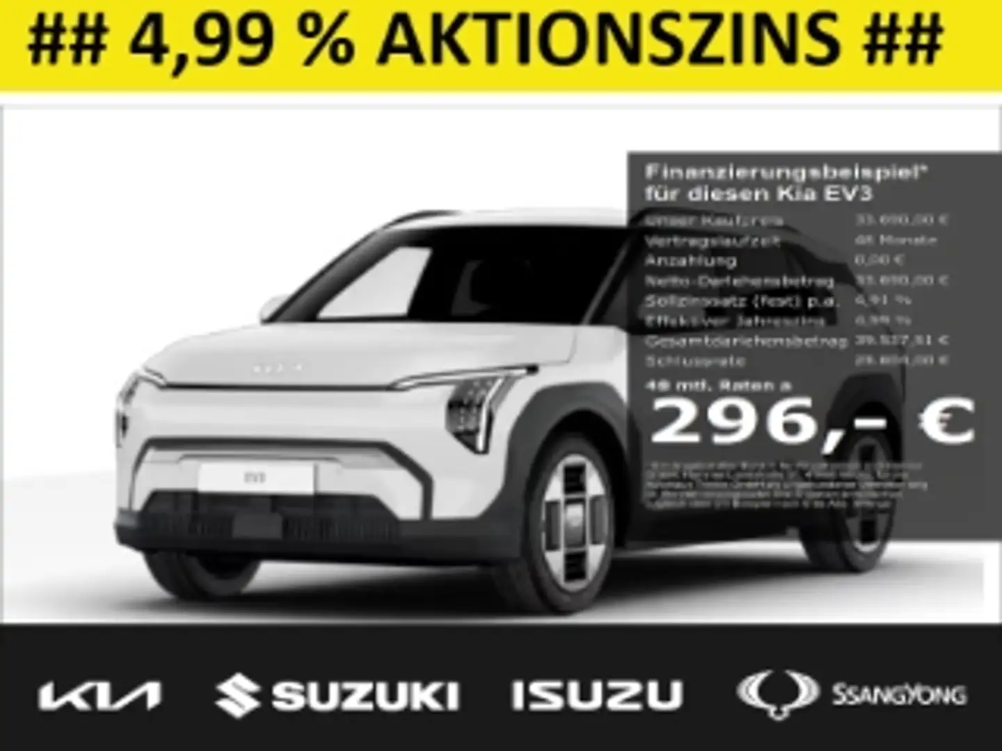 Kia EV3 58,3-kWh EARTH WIC BUS UPG DWP 19Zoll Navi Digital Blanco - 1