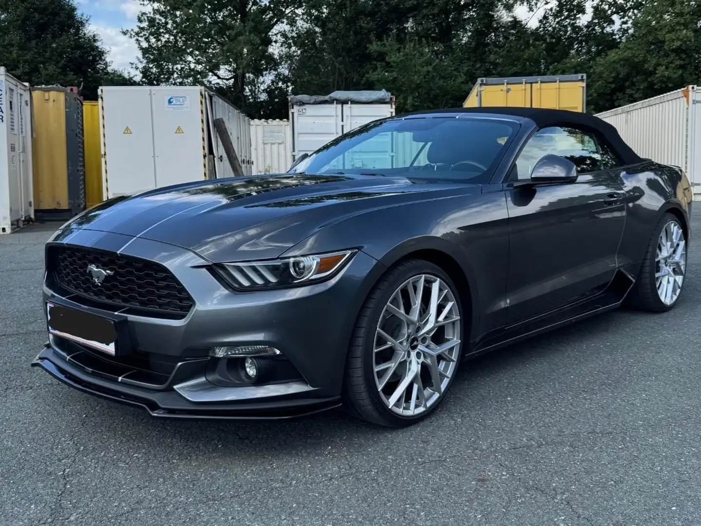 Ford Mustang Mustang 2,3 EcoBoost Cabrio Grau - 2