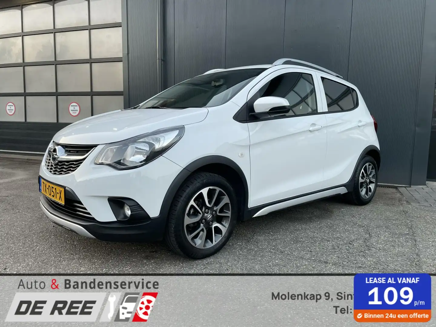Opel Karl 1.0 Rocks Online Edition Blanc - 1
