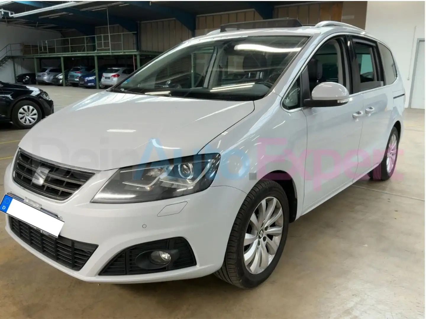 SEAT Alhambra 2.0 TSI Style DSG *AHK*Xenon*PANO*CAM*SZG*FullLink Gris - 2