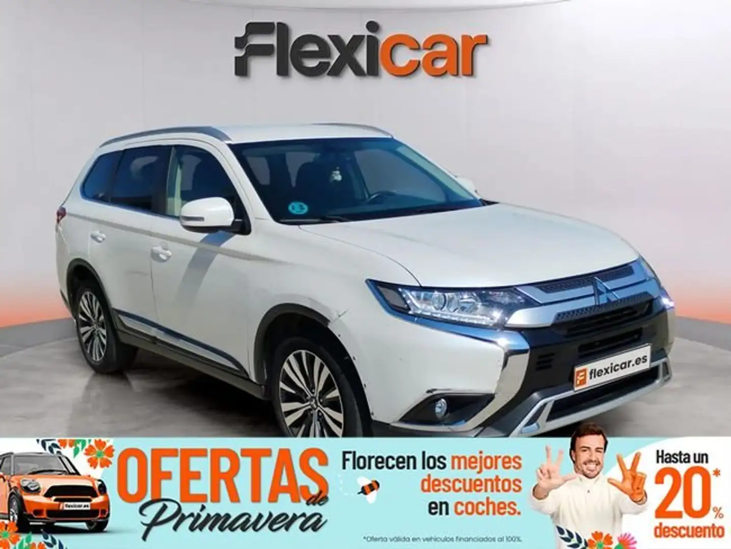 Mitsubishi Outlander 200 MPI Motion 2WD 5pl. CVT Blanco - 1