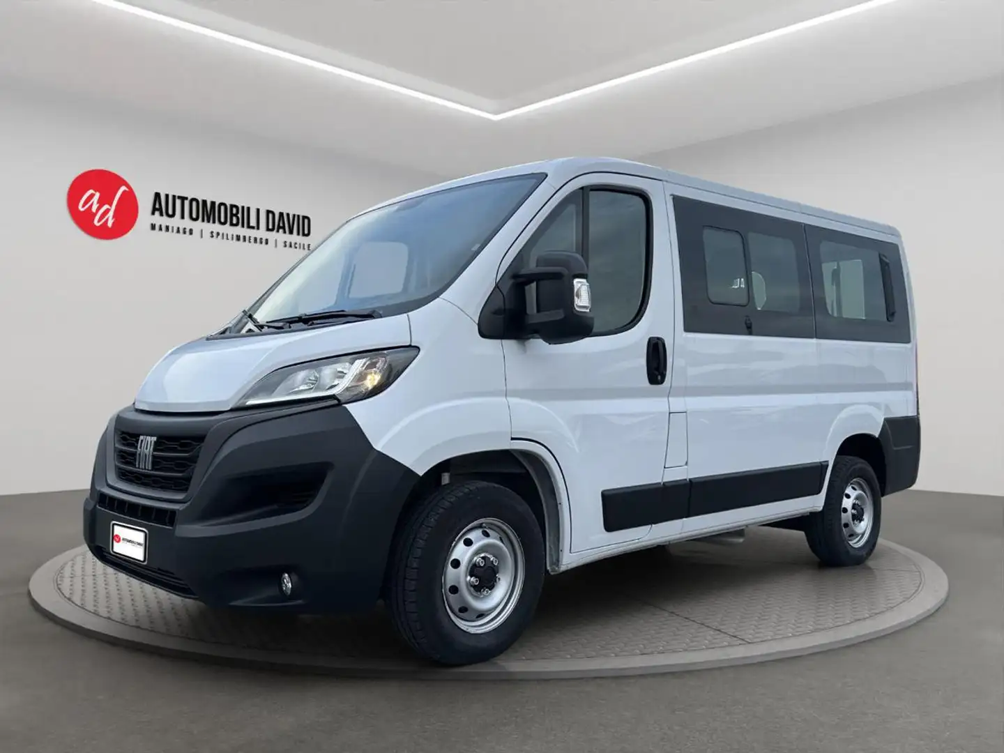 Fiat Ducato 33 2.2 Mjt 140CV PC-TN Combi +IVA Blanc - 1