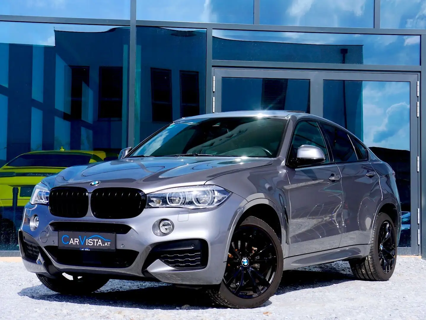 BMW X6 xDrive30d M-Sport *Schiebedach* Silber - 2