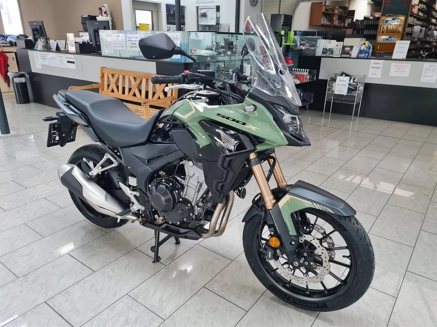 Honda CB 500 Grün - 1