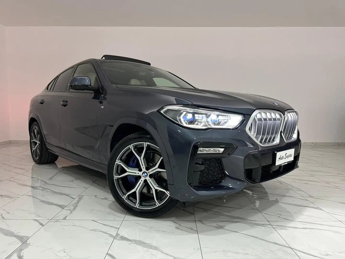 BMW X6 X6 xdrive30d mhev 48V Msport auto Grigio - 2
