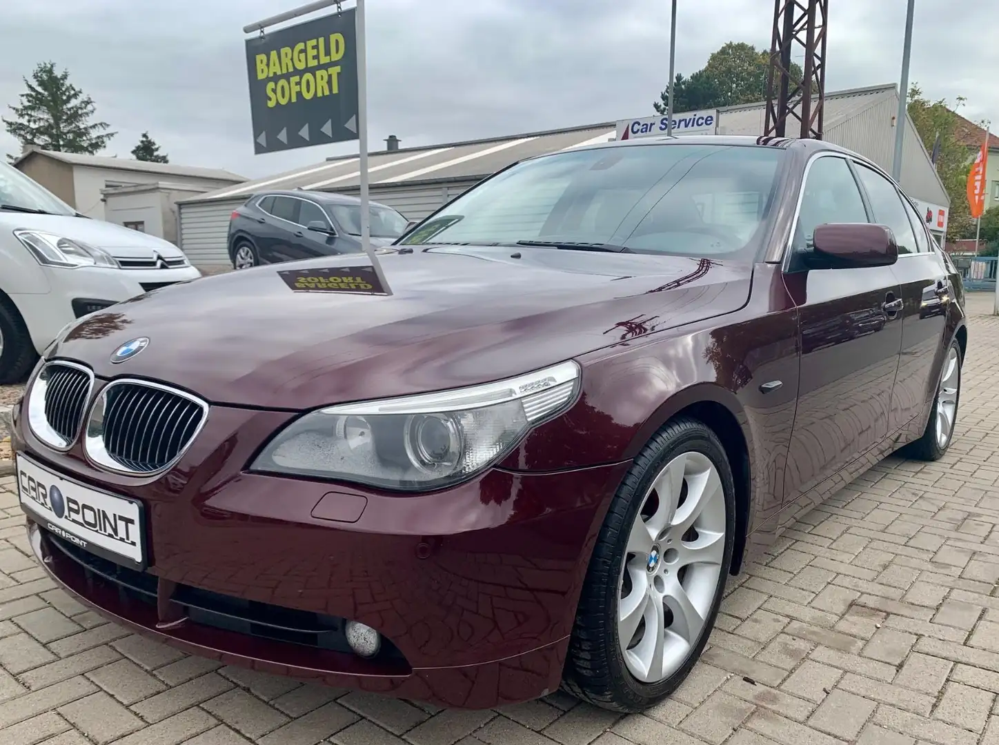 BMW 530 i, Limo, Maxi-Navi-Bildschirm. Tempom., Shzg. Rot - 2