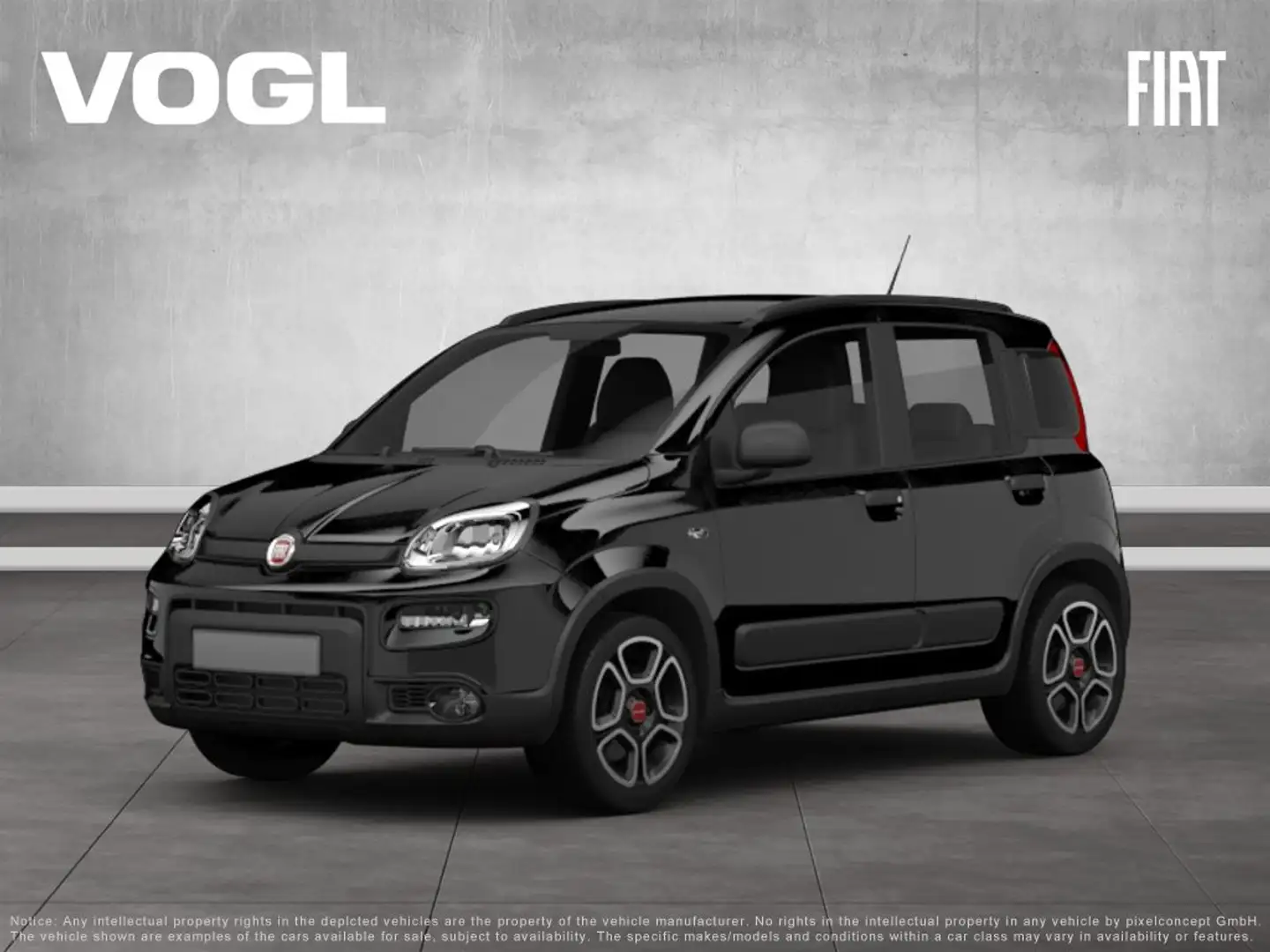 Fiat Panda Pandina Cross Hybrid 1.0 GSE 70PS Czarny - 1