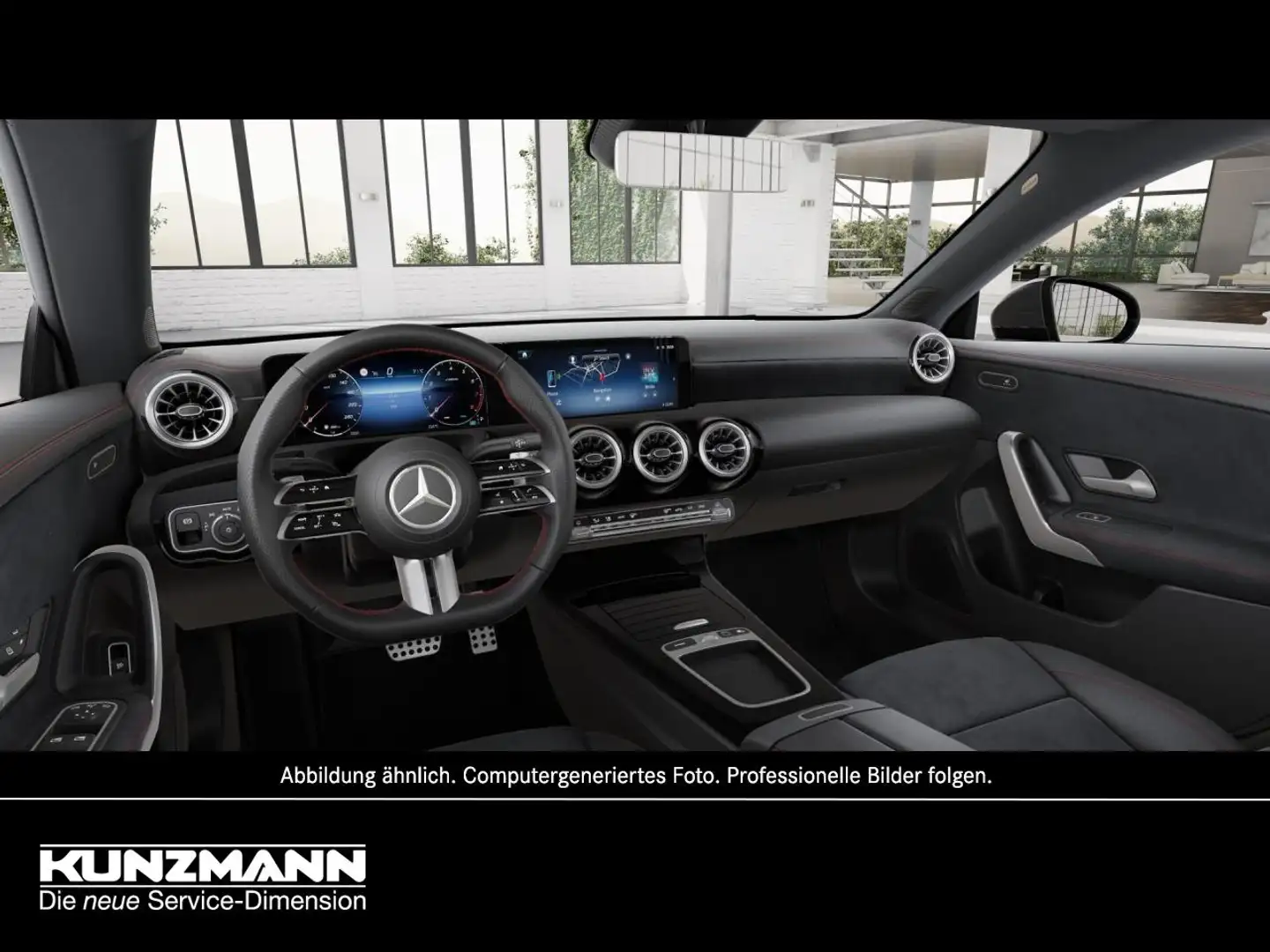 Mercedes-Benz CLA 220 4M Coupé AMG Night MBUX Navi-Prem. Kamera Nero - 2