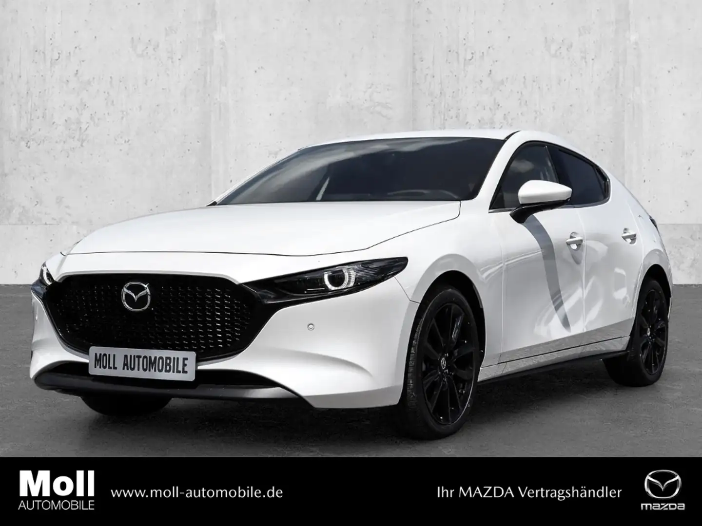 Mazda 3 2025 Exclusive-line 2.0L e-SKYACTIV X 186ps 6MT FW Weiß - 1