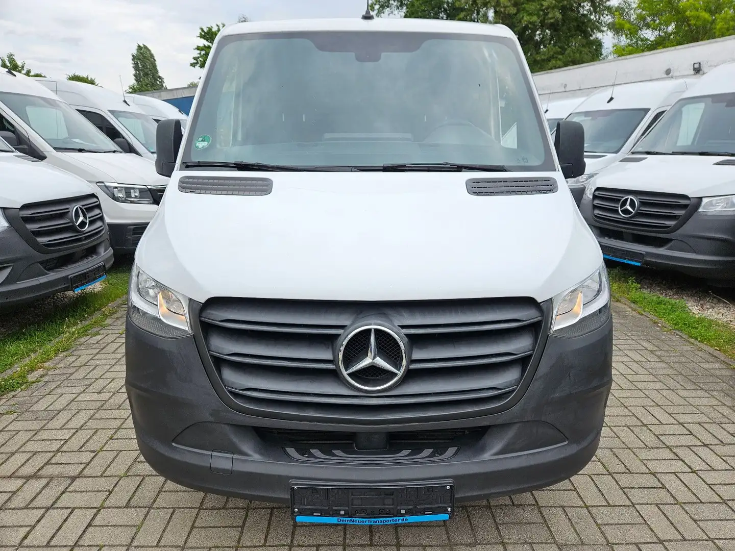 Mercedes-Benz Sprinter 211 CDI 910|L2H1|AC|KAM|TEMPOM|8xREIFEN Blanc - 2