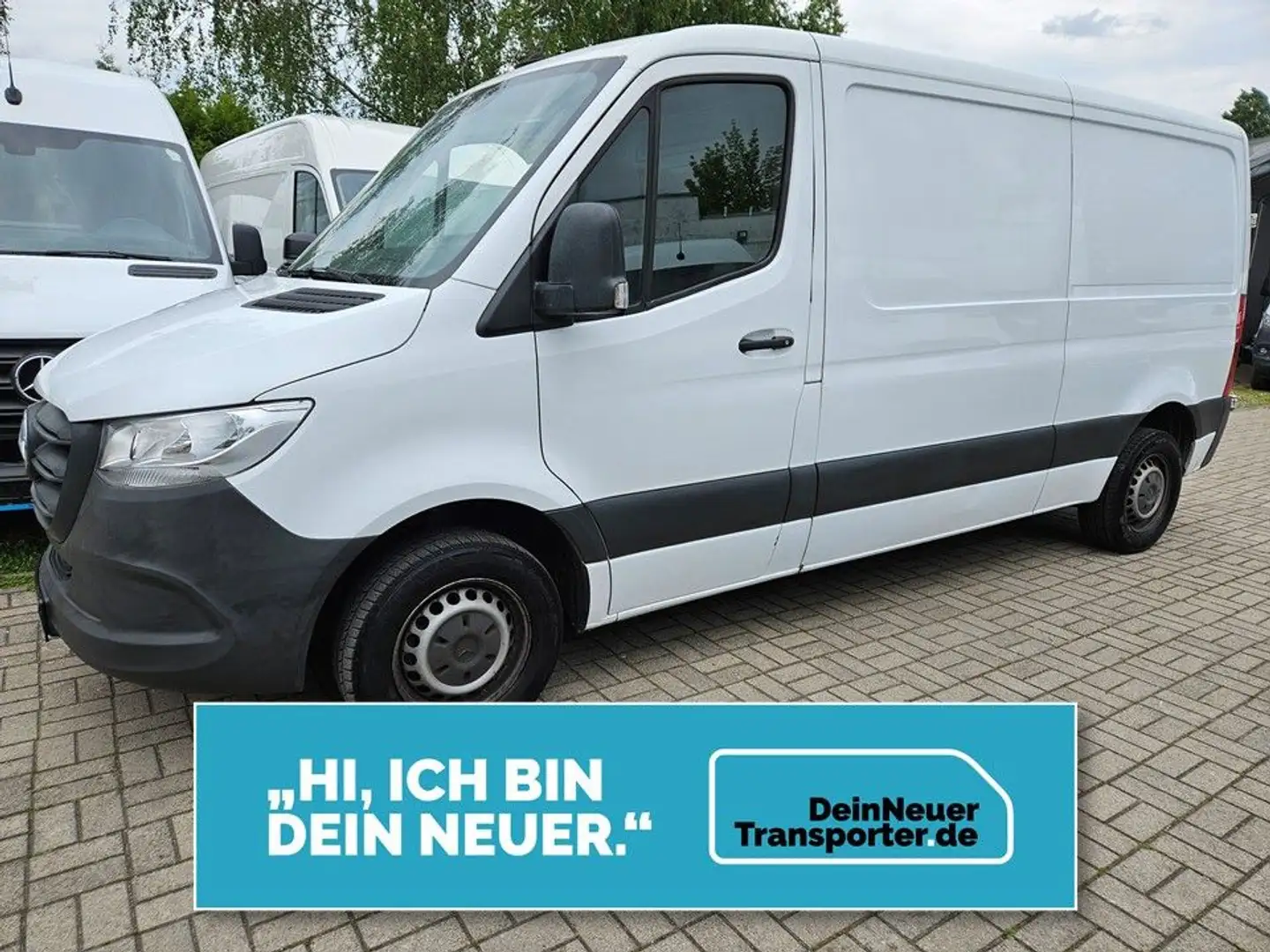 Mercedes-Benz Sprinter 211 CDI 910|L2H1|AC|KAM|TEMPOM|8xREIFEN Blanc - 1
