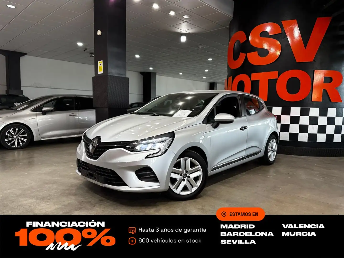 Renault Clio TCe Intens 67kW Plateado - 1