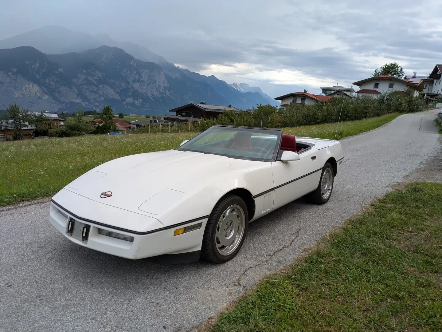 Corvette C4 c4 Cabrio Bianco - 1