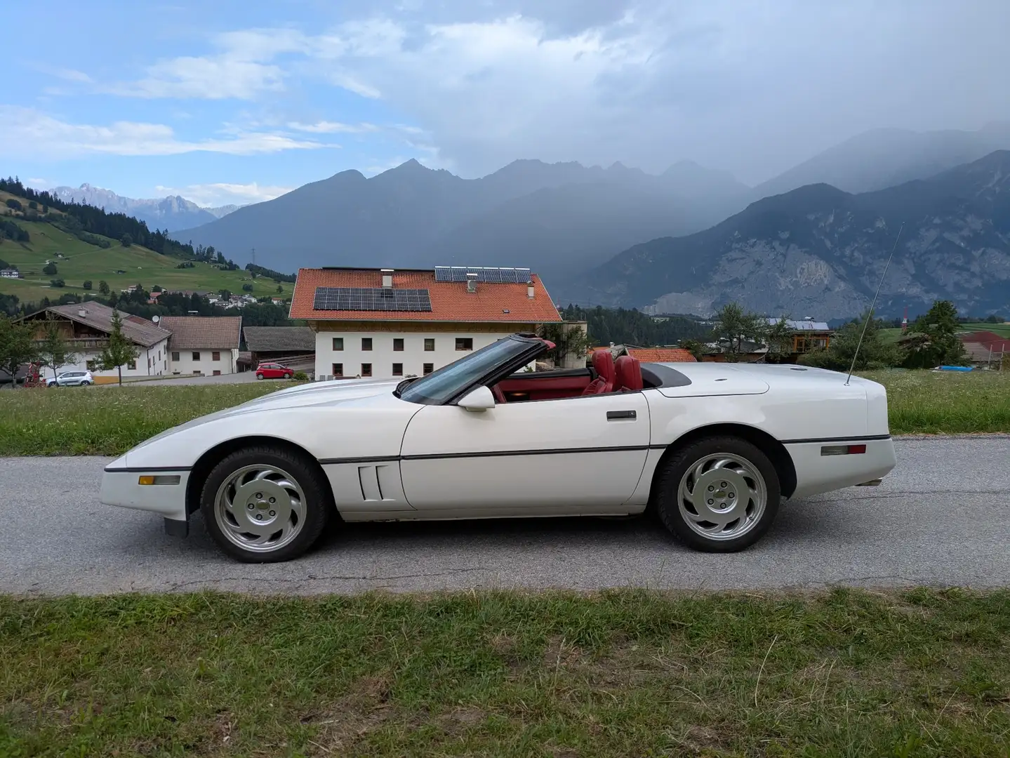 Corvette C4 c4 Cabrio Bianco - 2