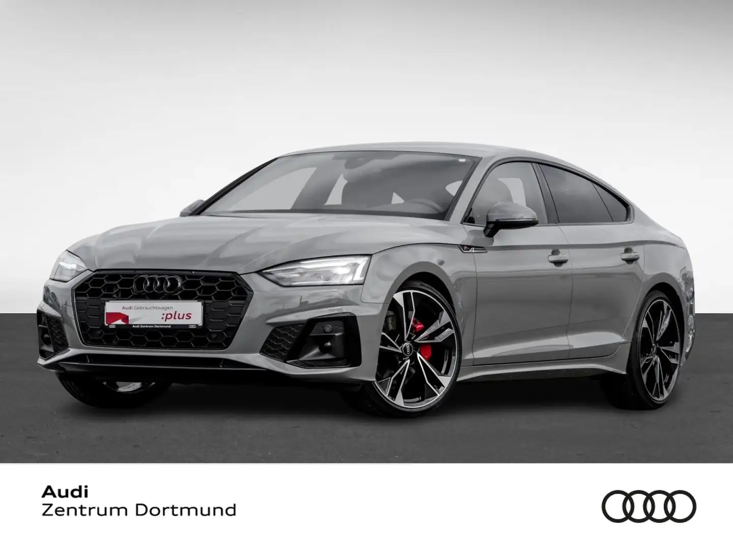Audi A5 Sportback 40 S LINE BLACKPAK CAM LM20 eKLAPPE Gris - 1