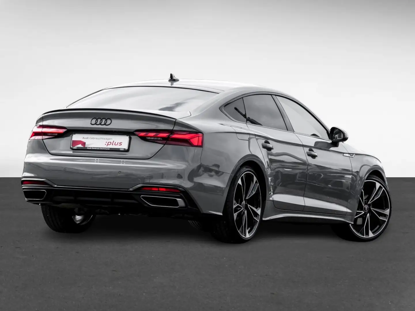 Audi A5 Sportback 40 S LINE BLACKPAK CAM LM20 eKLAPPE Gris - 2