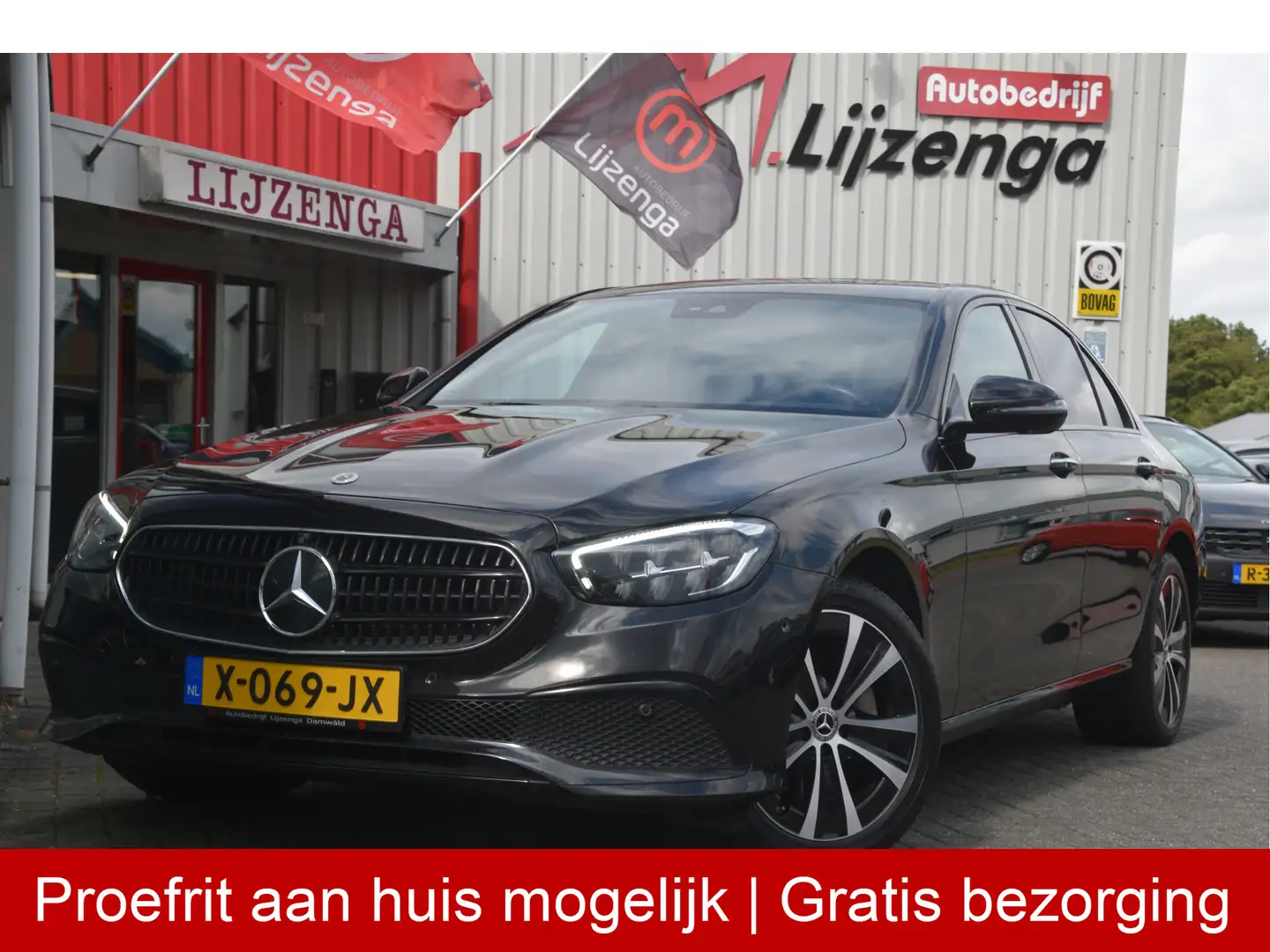 Mercedes-Benz E 300 de Avantgarde Carplay | Keyless | Adaptive cruise Zwart - 1