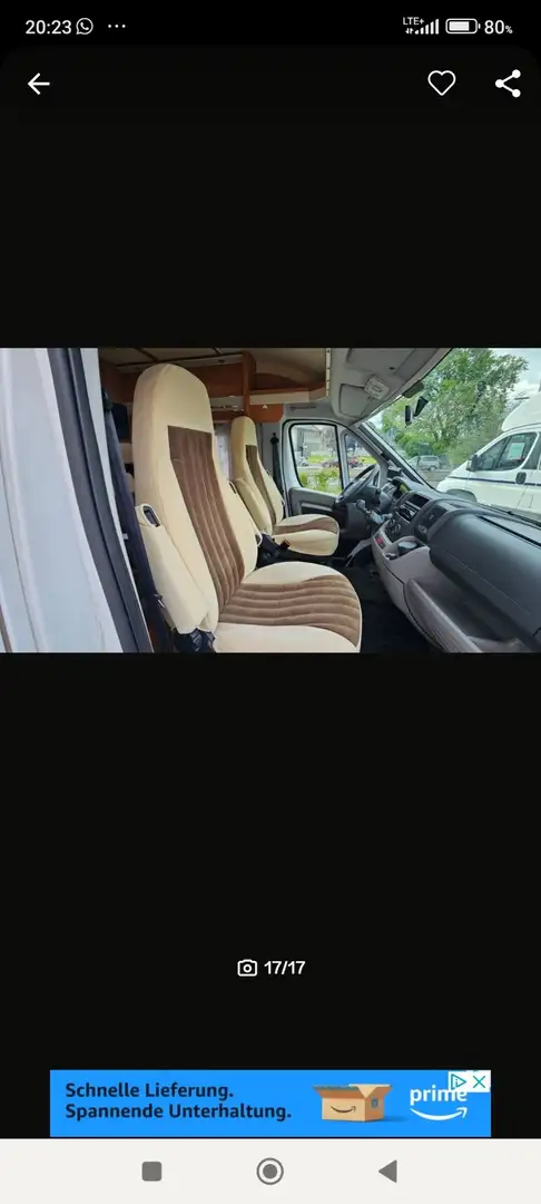 Caravans-Wohnm Hobby Fiat Ducato Hobby D500 Limited Edition GFK Haut Blanc - 2