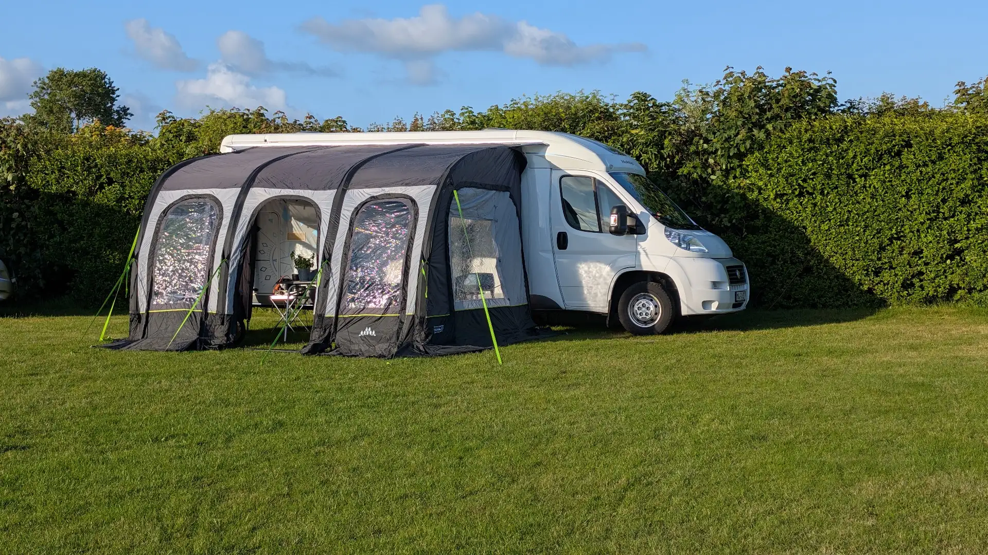 Caravans-Wohnm Hobby Fiat Ducato Hobby D500 Limited Edition GFK Haut Blanc - 1