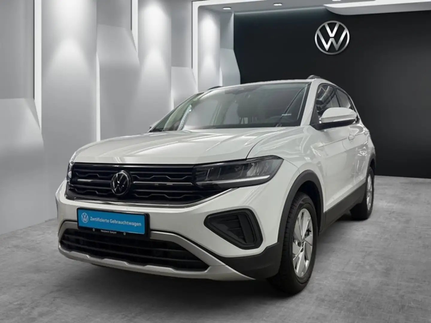 Volkswagen T-Cross 1.0 TSI Life ACC NAVI SITZH IQ.DRIVE LED Weiß - 1