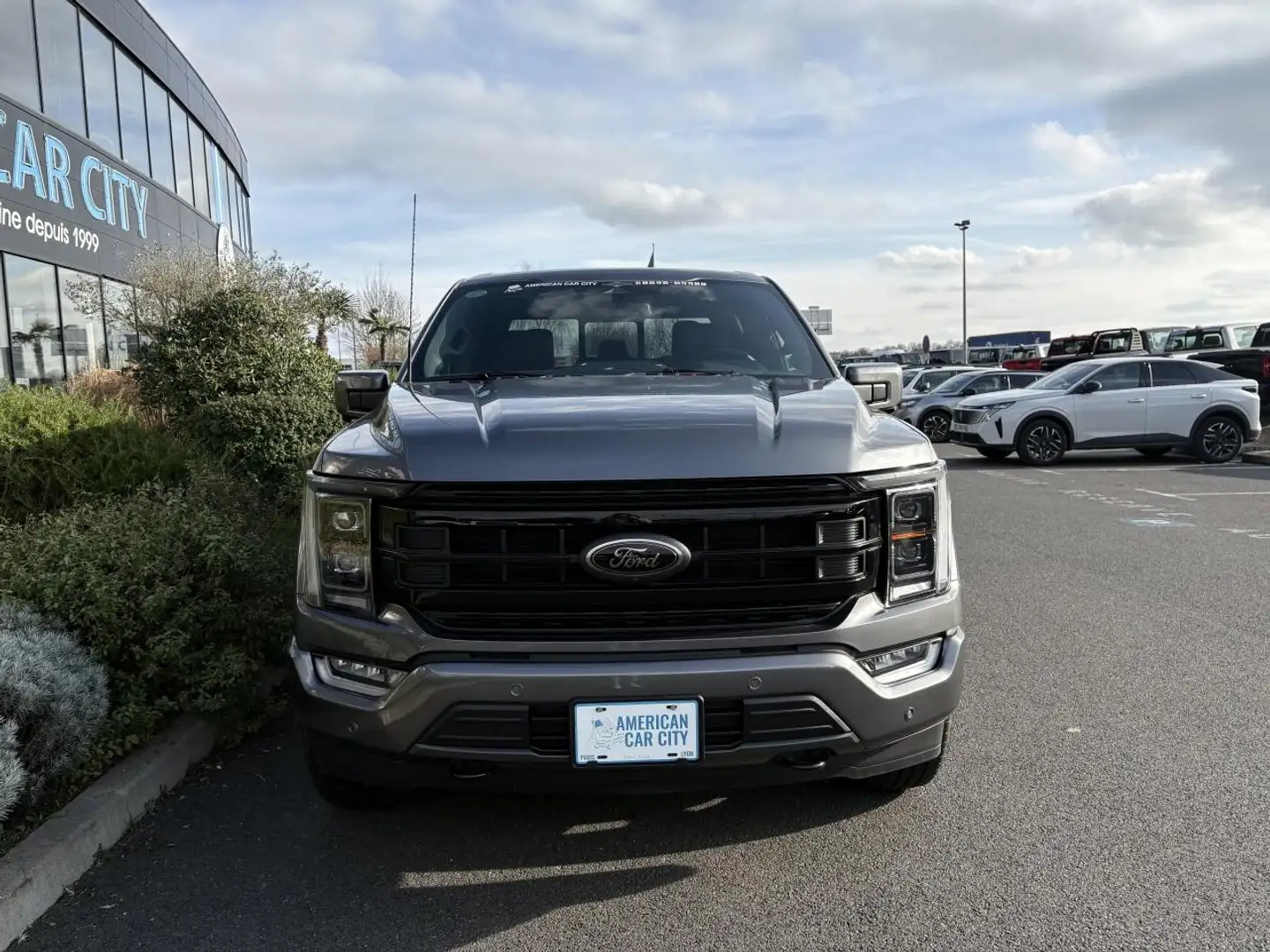 Ford F 150 Supercrew LARIAT Black Package V8 5.0L FLEXFUEL Gris - 2