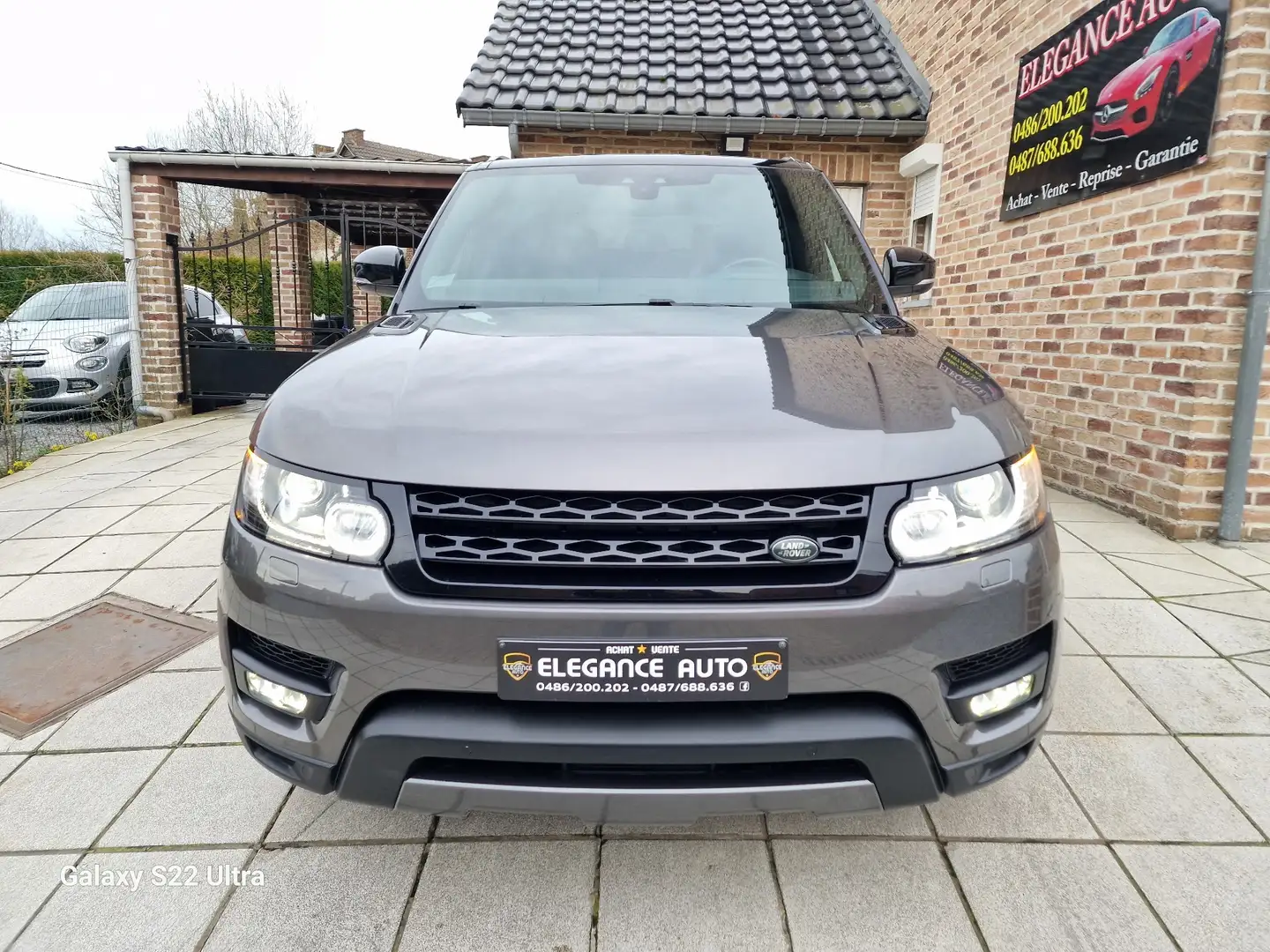 Land Rover Range Rover Sport 3.0 TDV6 HSE SPORT Dynamic-Full-Carnet-Garantie Grijs - 2