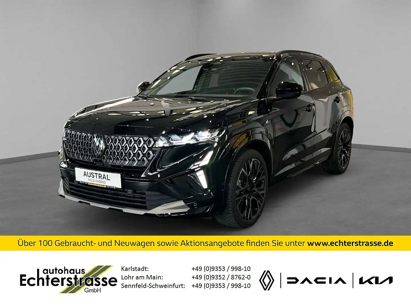 Renault Austral Esprit Alpine Mild Hybrid 160 Schwarz - 1