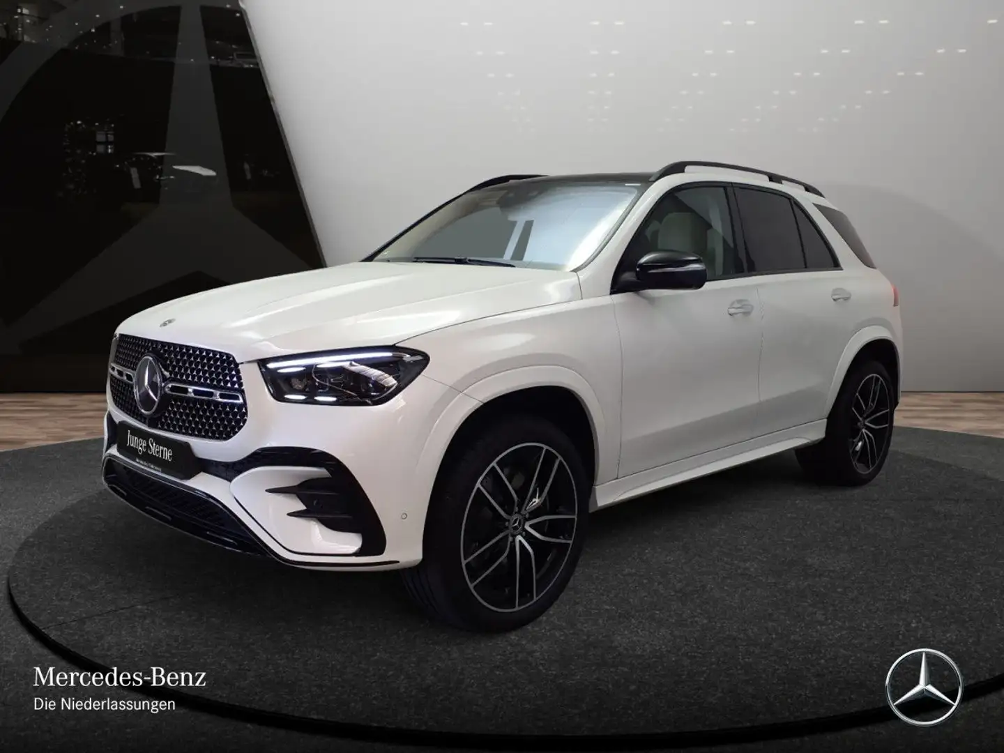 Mercedes-Benz GLE 450 4M AMG+NIGHT+PANO+360+MULTIBEAM+FAHRASS+9G Weiß - 2