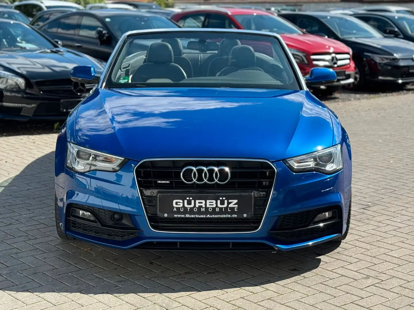 Audi A5 Cabriolet 3.0 TDI S-Line*Exclusive* Blau - 2