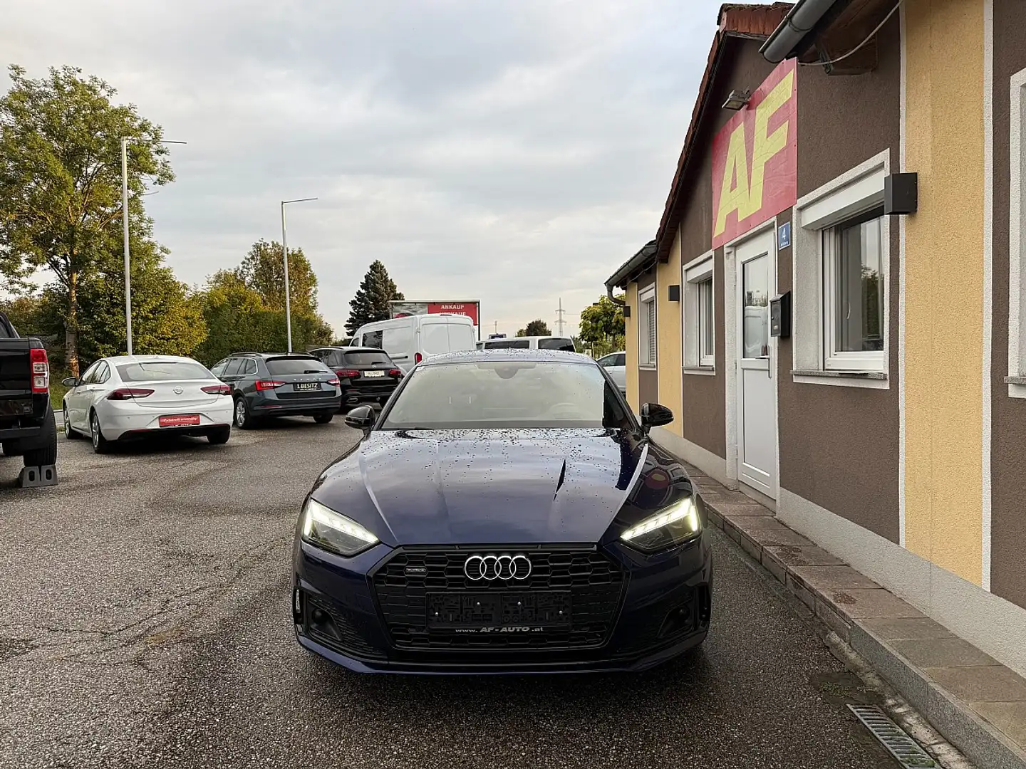 Audi A5 SB 40 TDI quattro advanced S-tronic | HEAD-UP |... Bleu - 2