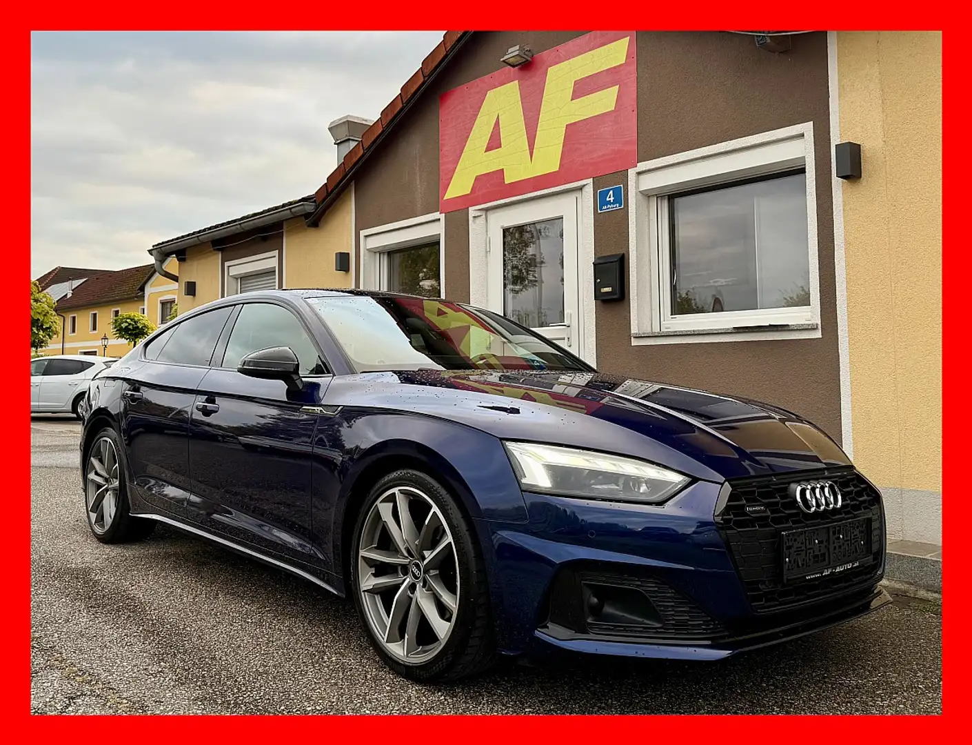 Audi A5 SB 40 TDI quattro advanced S-tronic | HEAD-UP |... Bleu - 1