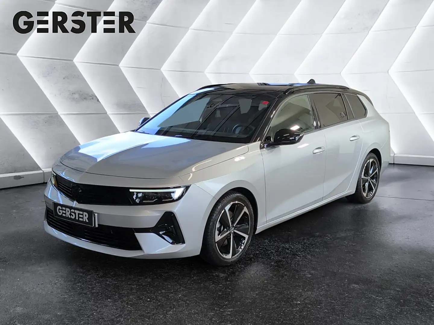 Opel Astra ST 1,2 Turbo GS Aut. Silber - 1