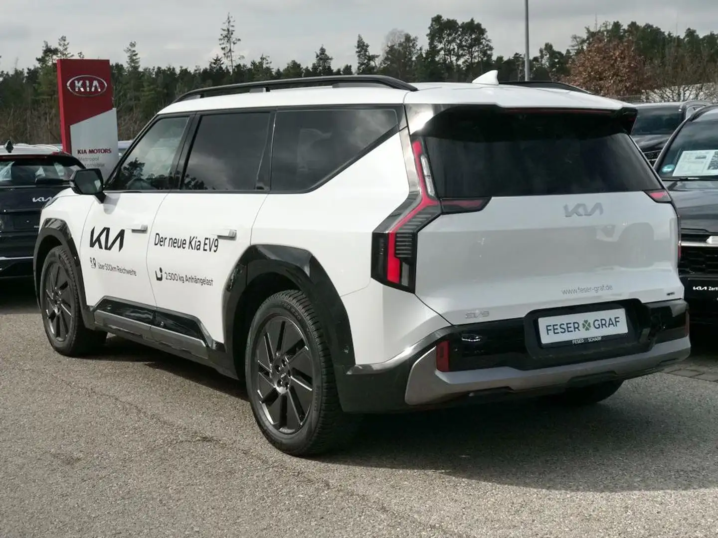 Kia EV9 AWD GT Line LAUNCH EDITION 7-Sitzer Head-Up Weiß - 2