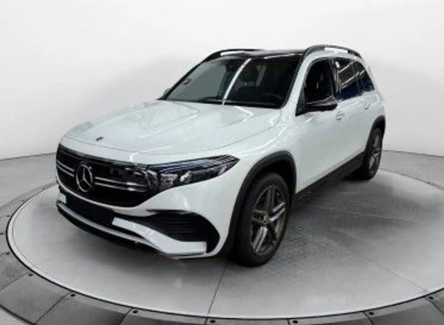 Mercedes-Benz EQB 350 4M AMG LINE*7SITZ*ACC*AHK*BURM*EINMALIG Weiß - 1