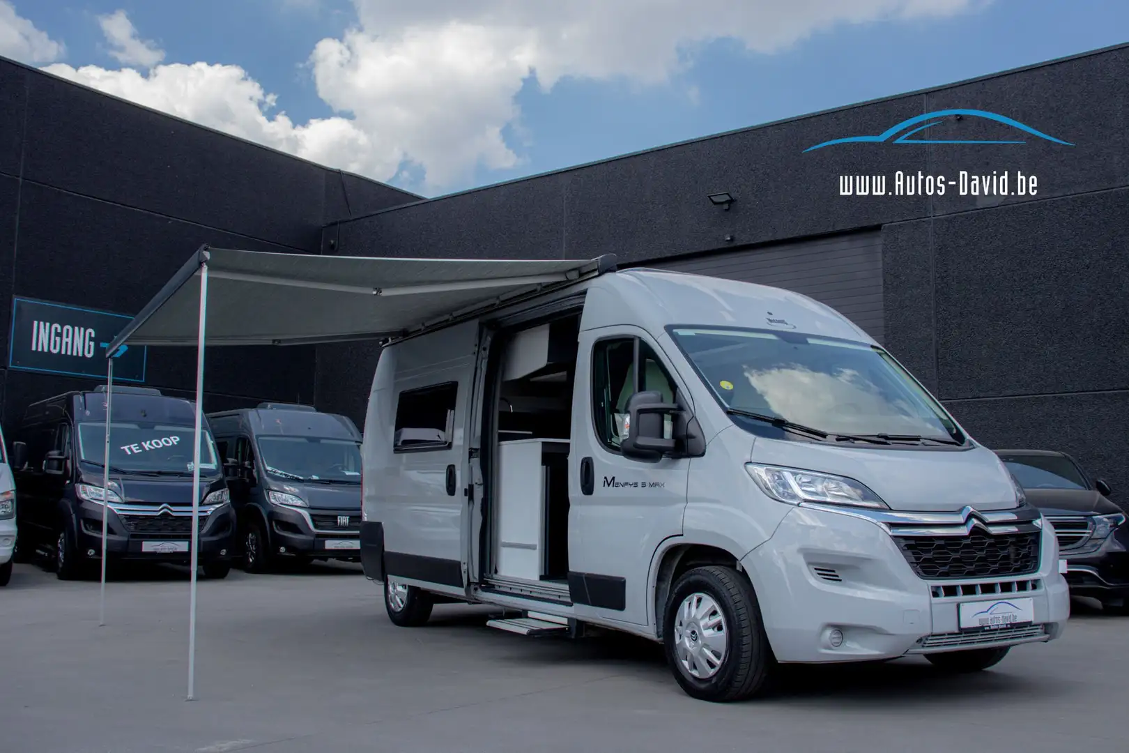 McLouis Menfys 3 Maxi Camper 4 Slaappl. / CAMERA / CARPLAY Grigio - 1
