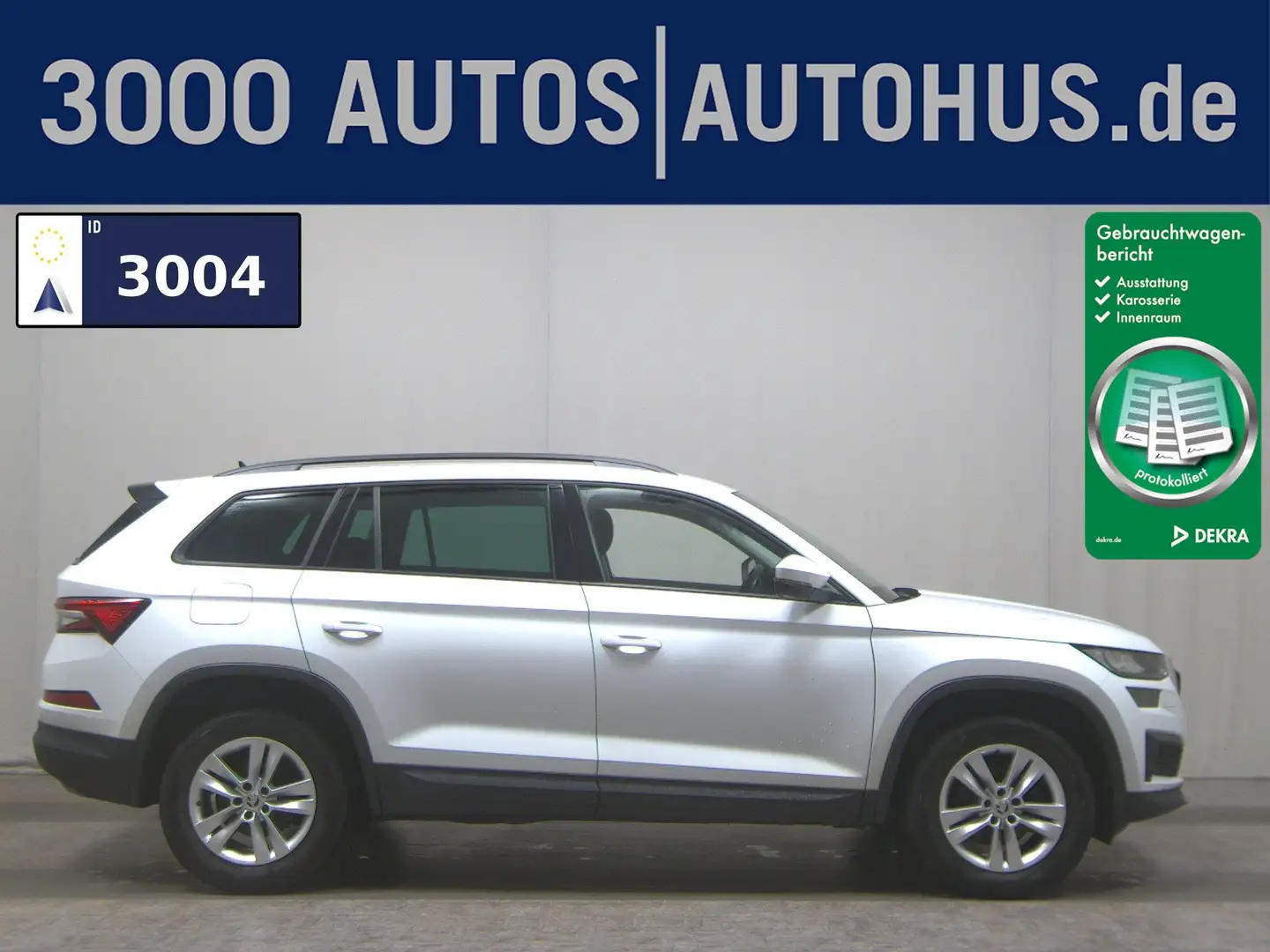Skoda Kodiaq 1.5 TSI Ambition Navi LED vc Tempomat Weiß - 1