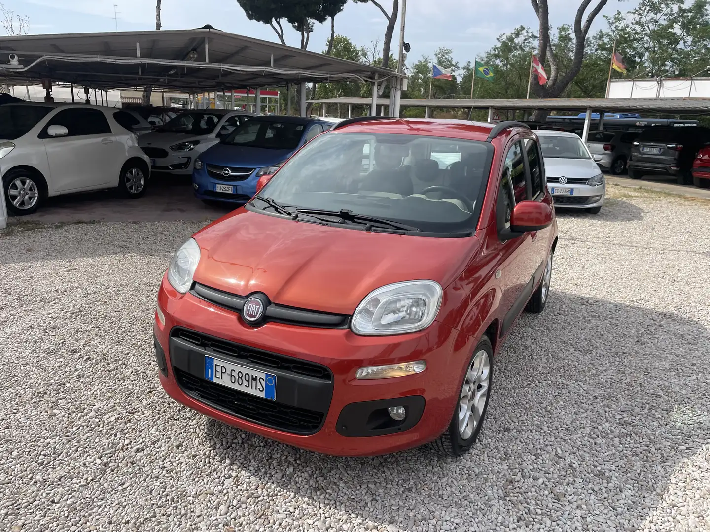 Fiat Panda Panda 1.2 Lounge 69cv Oranje - 1